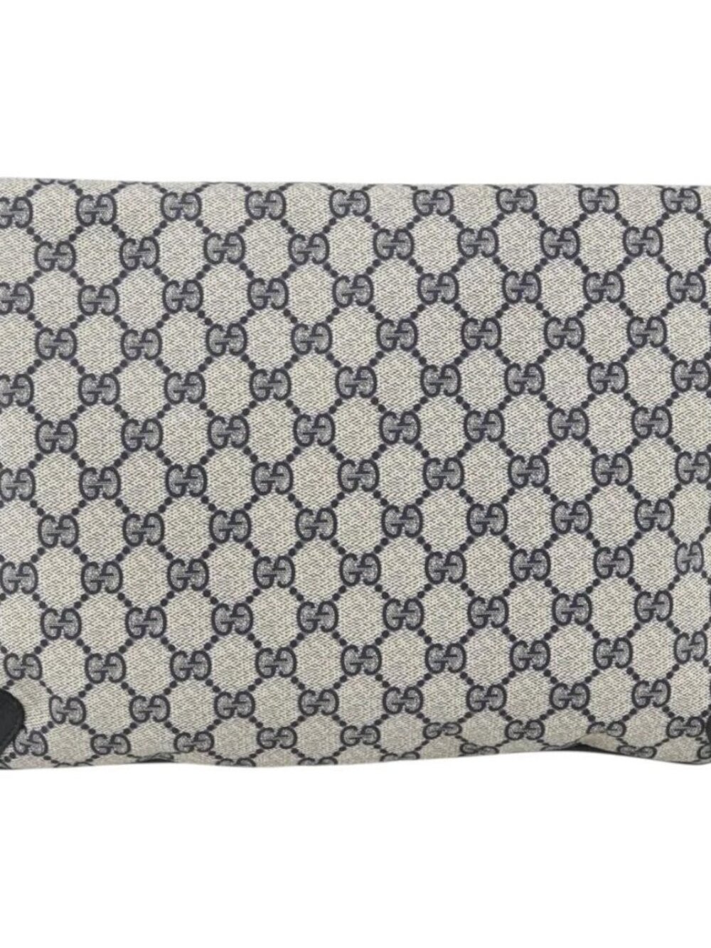 GUCCI GG Supreme Clutch Bag PVC Navy - Picture 2 of 15